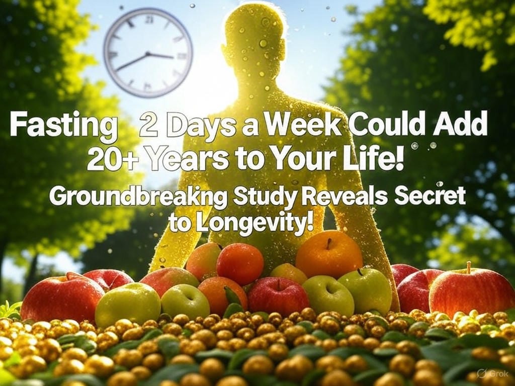 Can Fasting Two Days a Week Extend Your Lifespan by 20 Years? The Science Behind the Claim