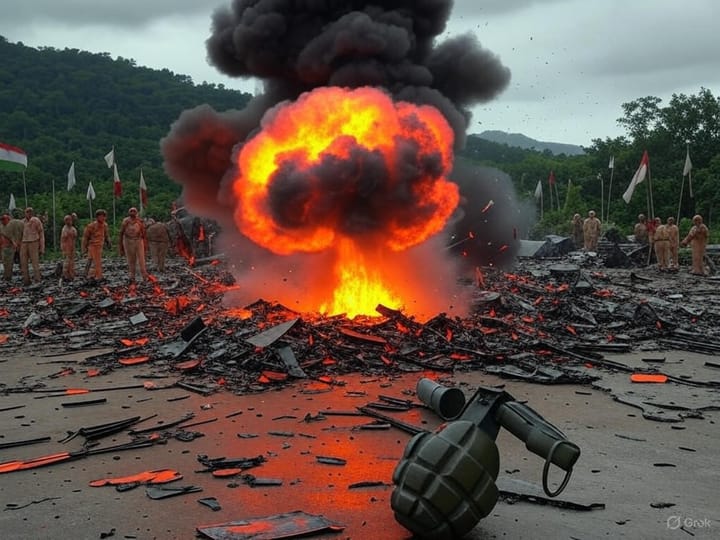 Grenade Blast in Assam’s Golaghat Camp Injures Three, Raises Security Concerns in Northeast India