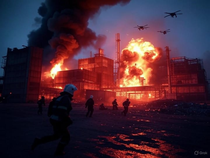 Ukrainian Drone Strike Targets Russian Factory in Izhevsk, Casualties Reported